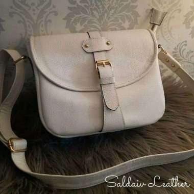 MIVASO [Size M] Tas Kulit Asli SDL207 M Kuning kunyit