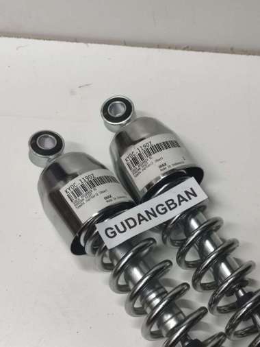 KYOC-1190Z SHOCK KAYABA untuk JUPITER Z BURHAN BELAKANG CHROME PREMIUM KYB ORIGINAL BARU