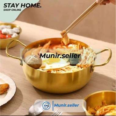 PANCI RAMEN / RAMYUN / RAMYEON KOREA GOLD FREE SUMPIT - 18 CM BERKUALITAS