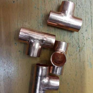 "T" Pipa Tembaga Ac 1/2 inch