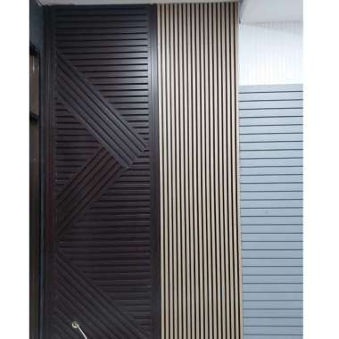 Wall panel Fluted Rectangle Triple Bar - E13 Fine Dark - Panel Dinding