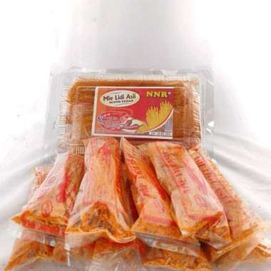 NNR Mie Lidi Asli Super Pedas Kemasan Mika - Isi 10pc / Mi Carang Sunduk Bumbu Cabe Kering Jadul Ena
