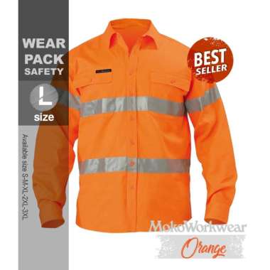Coverall Kerja Safety Wearpack Wearpak Atasan M
