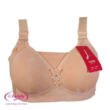 LIDILY - Bra Big Cup | Underwear Wanita Jumbo BH DD719D RANDOM WARNA 44