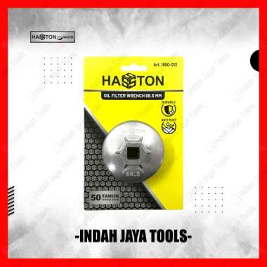 HASSTON Kunci Oli Filter Model Mangkok 64 66.5 72.5 mm Gagang 1/2 Inch 1900-013 66.5 MM