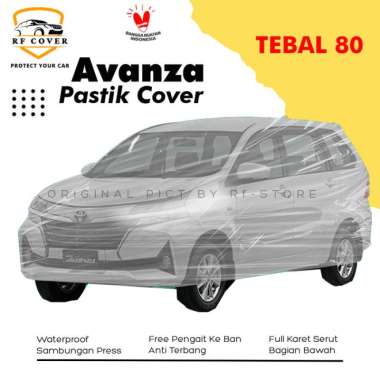 Avanza Body Cover Mobil Plastik Avanza Sarung Mobil Transparan avanza lama