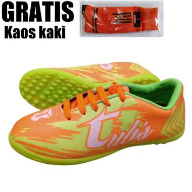Sepatu Futsal Anak Laki Laki Usia 2 -10 Tahun PAUD TK SD SMP Kelas 1 2 3 4 5 6 7 8 9 0 Tahun-KIDZTUB