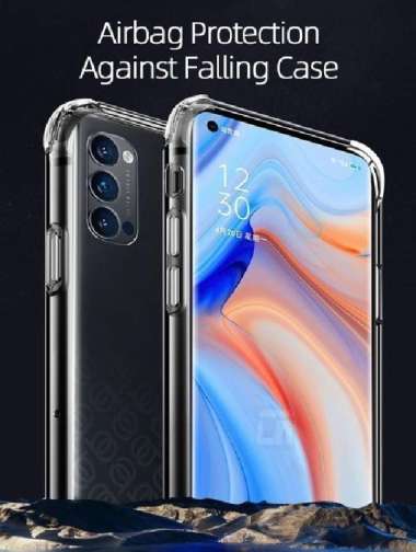 Soft Case Silikon Oppo Reno 5, Reno 6 4G + 5G & Pro Bening Anti Crack Reno 5 (Tebal)