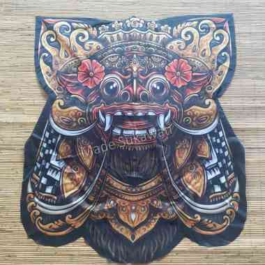 Layangan Burung celepuk printing kain printing bongkar pasang Barong full