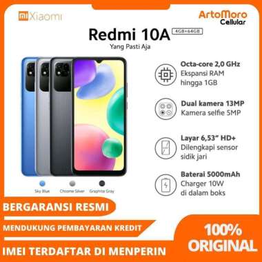 Xiaomi Redmi 10A / Redmi 10 A 4/64 Chrome Silver