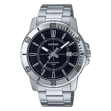 CASIO ORIGINAL - CASIO MTP-VD01D-1CVUDF - JAM TANGAN PRIA JAM PRIA LA - STAINLESS STEEL CASIO MTP-VD