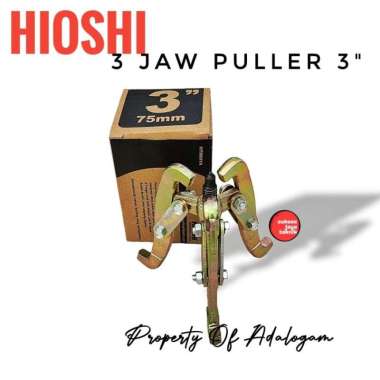 HIOSHI Treker 3 Kaki 3 Inch - Gear Puller 3 Jaw Tracker