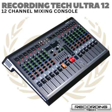 RECORDING TECH ULTRA 12 MIXING CONSOLE Audio Mixer 12 Channel Ultra12