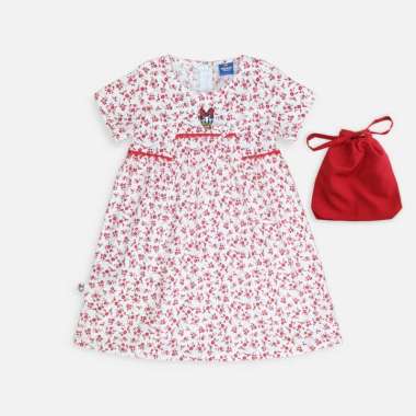 Mini dress/ Dress pendek/ Daisy Bright Girl 8-9 tahun