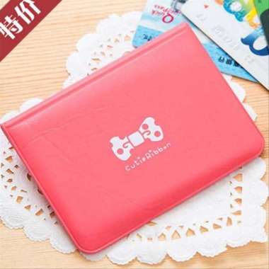 DOMPET KARTU PITA CUTIE RIBBON DOMPET KARTU 12 SLOT MOTIF WANITA ATM CARD HOLDER DK PITA PEACH