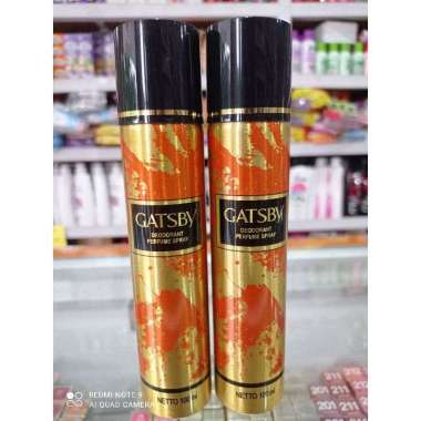 Gatsby deodorant perfume spray / parfum gatsby 100ml Kaleng 100ml