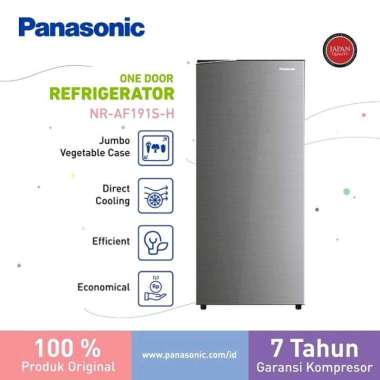 PANASONIC KULKAS 1 PINTU NR-AF191S-H / NR-AF191S H [164 L]
