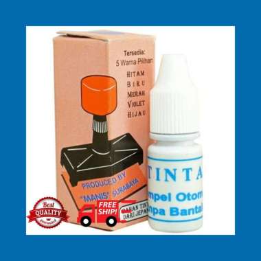 Tinta Stempel Manis Biru