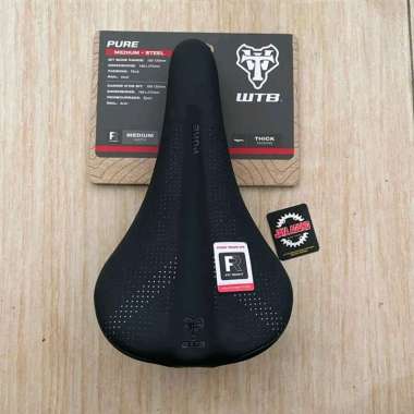 Saddle Sadel WTB Pure Steel Rail Medium Black