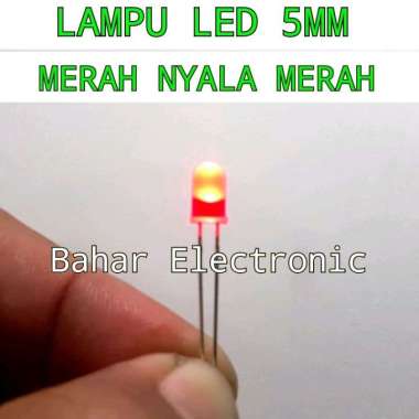 Lampu Led 5MM Merah Nyala Merah