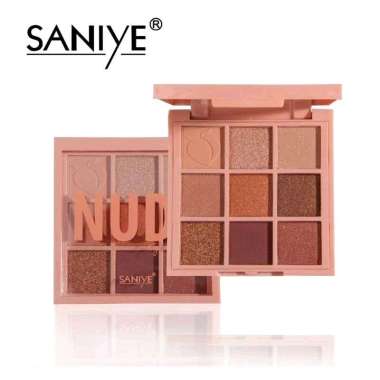 Saniye Nude Eyeshadow Palette 9 Warna #3
