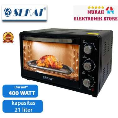 SEKAI Oven Listrik Low Watt (21 L) OV 211