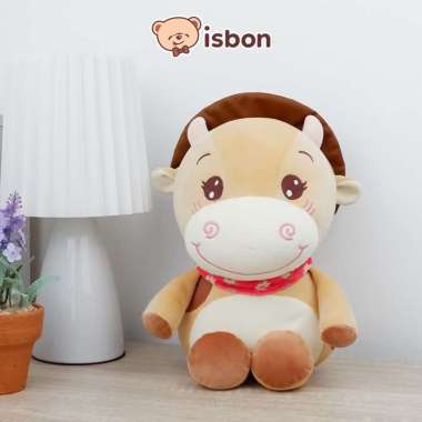 ISTANA BONEKA Hewan Sapi dan Keledai Series Floopy Happy Farm Mainan Bayi Anak Kecil Hadiah Ulang Ta