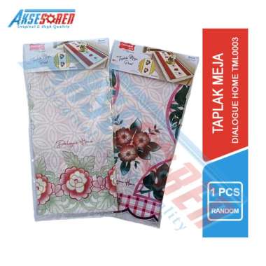 Aksesoren Taplak Meja Makan [Dialogue Home TML0003] / Taplak Antik Air Debu / Melindungi Meja Dari N