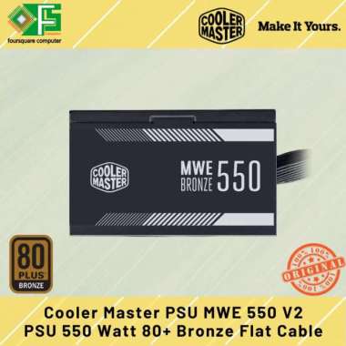 Cooler master MWE 550 80+ Bronze V2 | Internal PSU 550 Watt 80+ Bronze