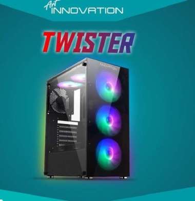 PC Casing Gaming Innovation TWITER + PSU Innovation 500 Watt