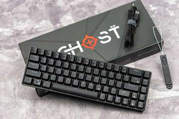 Keyboard Mechanical Ghost Paradox Gaming IBM68K RGB Hitam