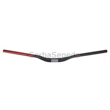 Entity Handlebar Sepeda MTB Expert 31.8 x 780mm Hitam Merah 30mm