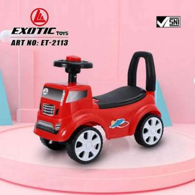 SIYA ✨FREE BUBBLEWRAP SEPEDA ANAK BALANCE BIKE 3IN1 CAR ET 2113 Merah