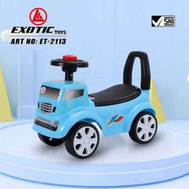 SIYA ✨FREE BUBBLEWRAP SEPEDA ANAK BALANCE BIKE 3IN1 CAR ET 2113 Biru