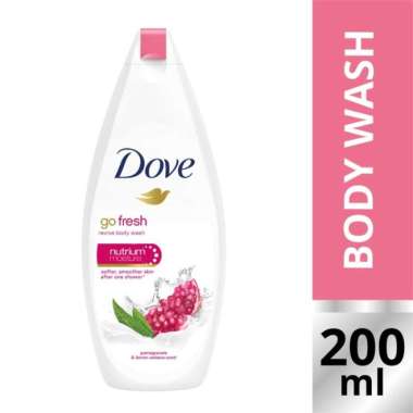 Promo Harga DOVE Body Wash Go Fresh Revive 200 ml - Blibli