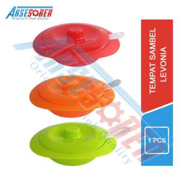 Aksesoren Tempat Sambal + Tutup Lovenia [1 Pcs] / Mangkuk Wadah Sambel Lovenia