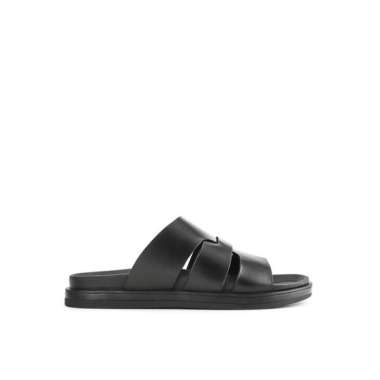 Obermain Sandal Pria EAGAN JACK Black OJ6295BK 44 Black