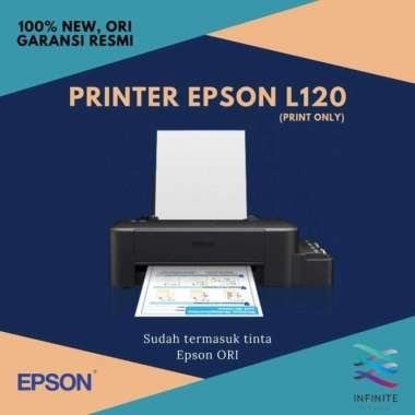 New Printer Epson L120 Jet - Termasuk Tinta Epson Baru EPSON L120