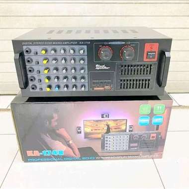 AMPLIFIER AUDIO BLACK SPIDER KA 1748 / KA1748 / KA-1748 (BLUETOOH) USB Multivarian Multicolor