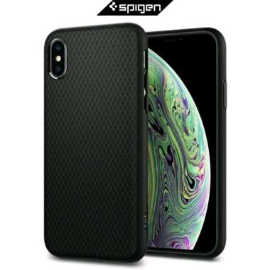 Case iPhone XS X XS MAX Spigen Liquid Air Armor Anti Crack Softcase Casing XS X