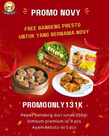 Dapoer Intan Paket Novy Pepes Bandeng Ayam Betutu Dimsum Premium Dapoer Intan