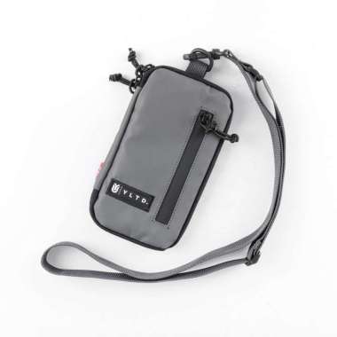 Tas Selempang Mini Hp Anti Air Dompet Hp Waterproof Gantung Leher Kekinian Abu