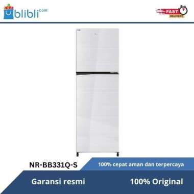 Kulkas Panasonic NR-BB331Q-S 2 Pintu NRBB331QS