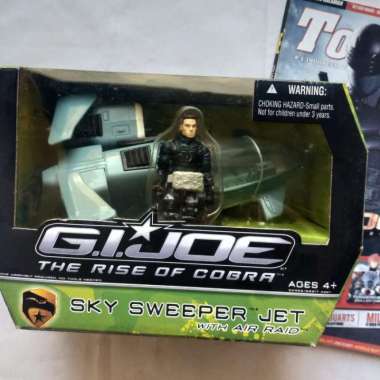 Action Figure GI Joe The Rise of Cobra Sky Sweeper Jet with Air Raid