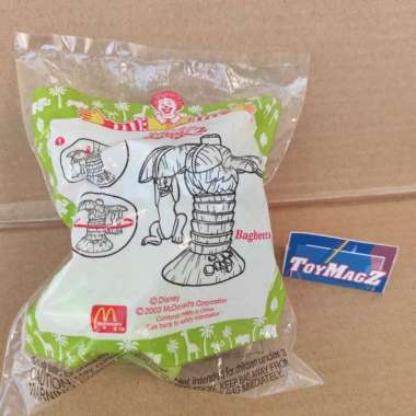 Figure Happy Meal McDonald Jungle Book 2 Mowgli Bagheera Bagheera