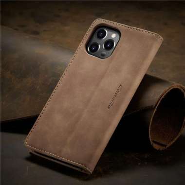 CASING IPHONE 12 PRO MAX CASE IPHONE 12 12 PRO FLIP LEATHER IP12 PRO MAX Hijau
