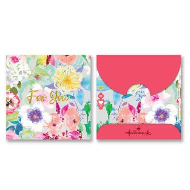 MONEY ENVELOPE SMALL - ANGPAO -AMPLOP UANG - HALLMARK - FLOWER-HAL032
