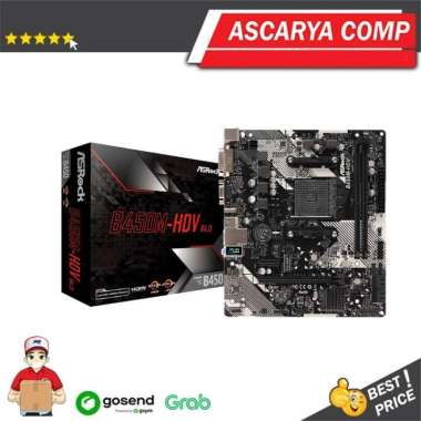 ASRock B450M-HDV AM4 AMD B450