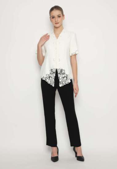 Lyne Halim Blouse Bordir Melati , BW 8156 48