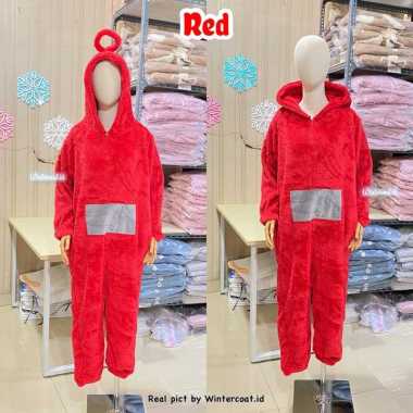 VERISH Piyama winter pajamas korean style teletubbies friendship import hangat baju tidur onesie ove